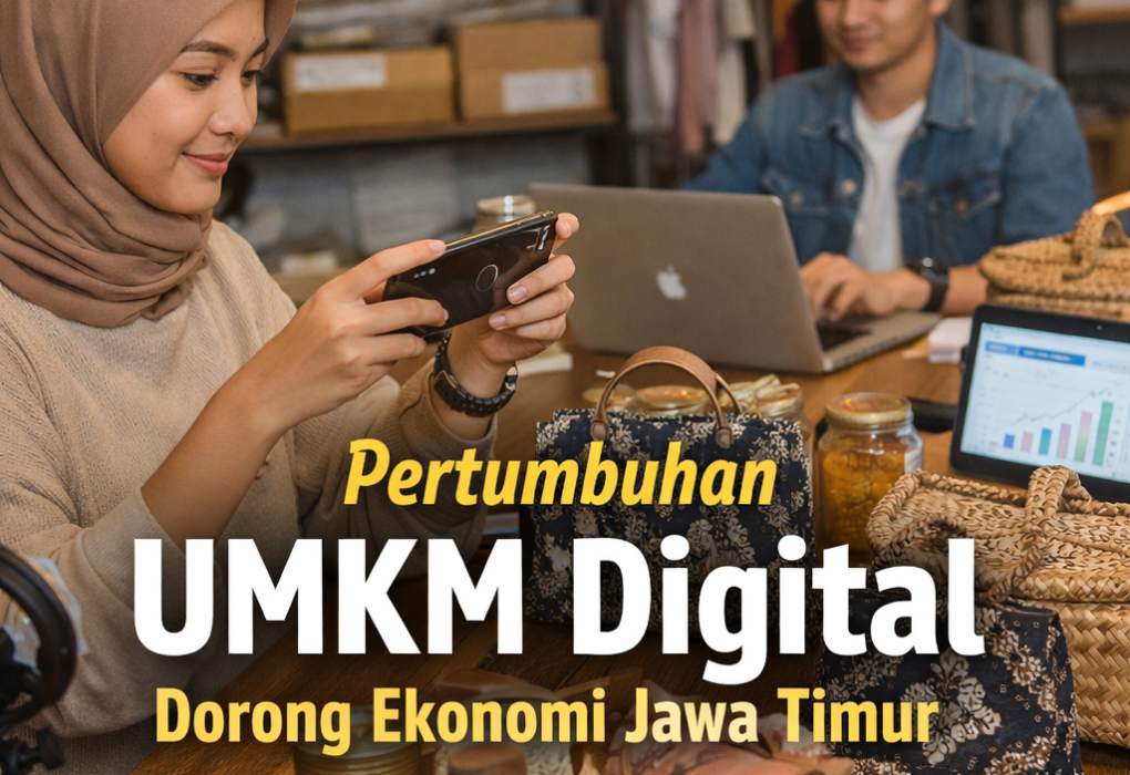 Pertumbuhan UMKM digital mendorong ekonomi Jawa Timur