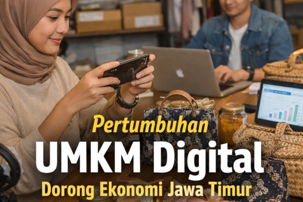 Pertumbuhan UMKM digital mendorong ekonomi Jawa Timur