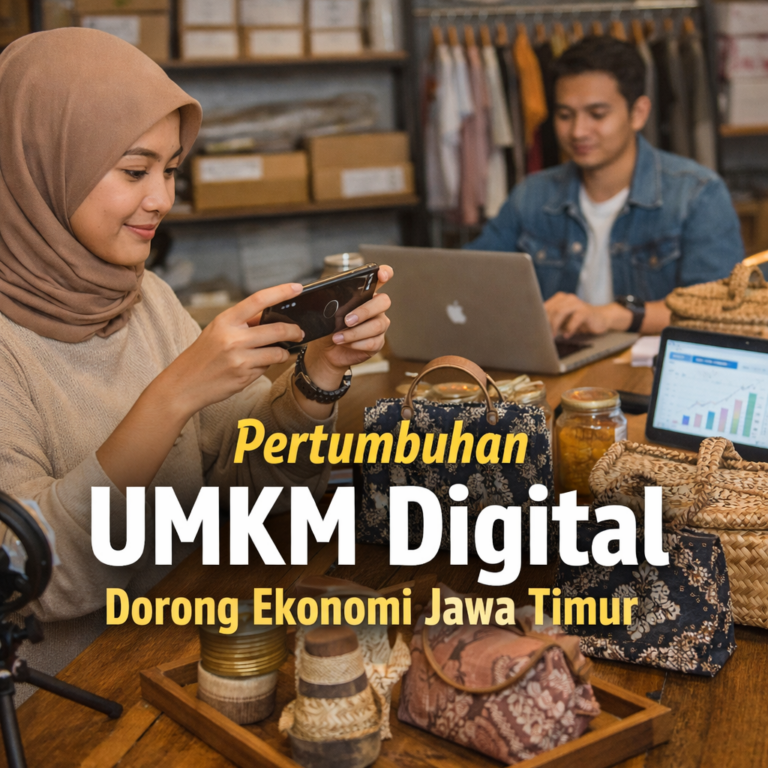 Pertumbuhan UMKM digital mendorong ekonomi Jawa Timur
